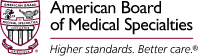 American Board of Medical Specialties certification logo representing trusted standards at Ditesheim Cosmetic Surgery Charlotte NC